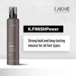 موس مو Lakme مدل K.Finish Power حجم 300 میلی لیتر - Image 2