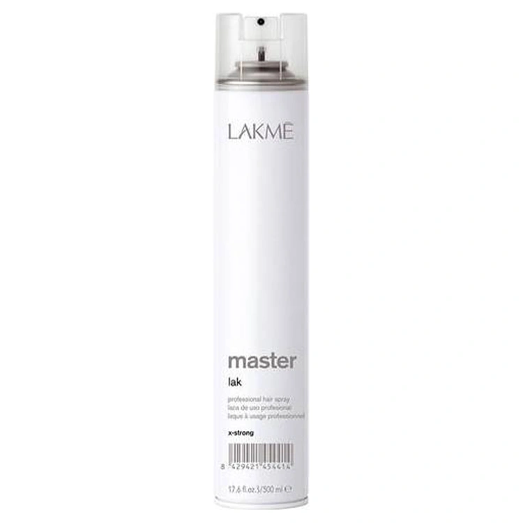lakme-master-lak-x-strong-professional-hair-spray-500ml اسپری مو Lakme مدل Master Lak X-Strong حجم 500 میلی لیتر - Image 1
