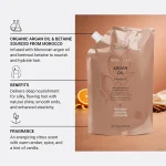 شامپو Lakme مدل Teknia Argan Oil حجم 600 میلی لیتر - Image 4