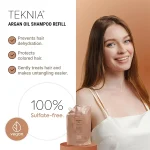 شامپو Lakme مدل Teknia Argan Oil حجم 600 میلی لیتر - Image 6