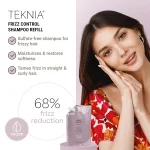 شامپو Lakme مدل Teknia Frizz Control حجم 600 میلی لیتر - Image 5