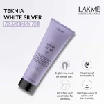 ماسک مو Lakme مدل Teknia White Silver حجم 250 میلی لیتر - Image 8