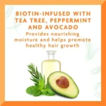 روغن مو Cantu مدل Biotin Infused حجم 59 میلی لیتر - Image 6