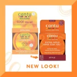 ژل مو Cantu مدل Extra Hold Edge Stay وزن 64 گرم - Image 5