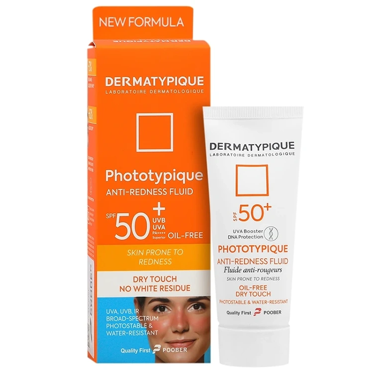 dermatypique-phototypique-anti-redness-fluid-40ml کرم ضد آفتاب DERMATYPIQUE مدل Phototypique Anti Redness Fluid حجم 40 میلی لیتر - Image 1