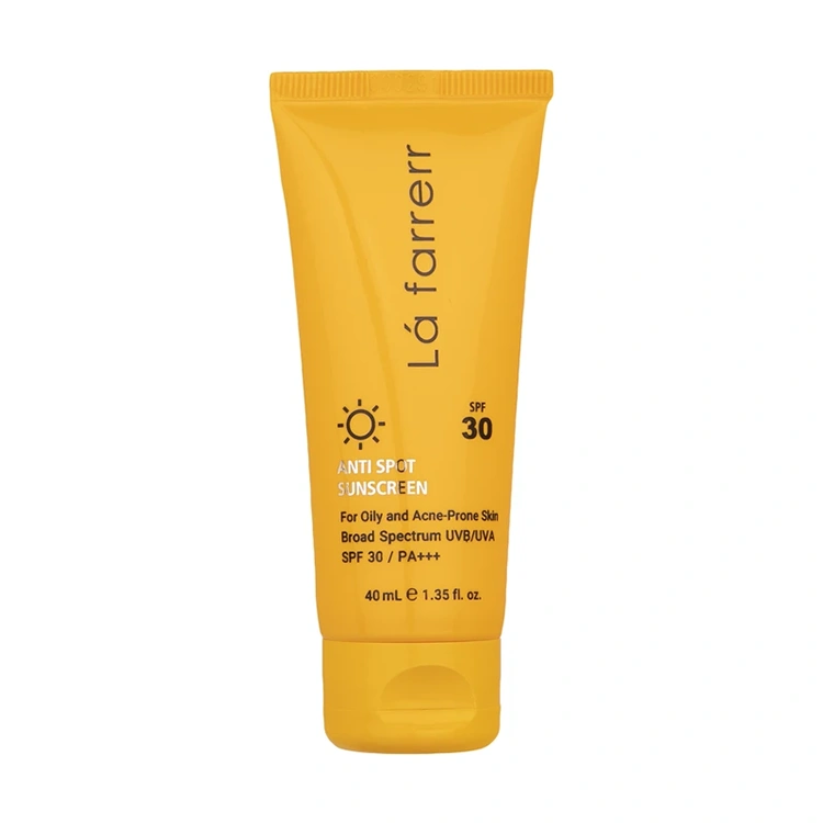 la-farrerr-anti-spot-spf-30-sunscreen-cream-for-oily-and-acne-prone-skin کرم ضد آفتاب L'a farrerr مدل Anti Spot SPF 30 Oily حجم 40 میلی لیتر - Image 1