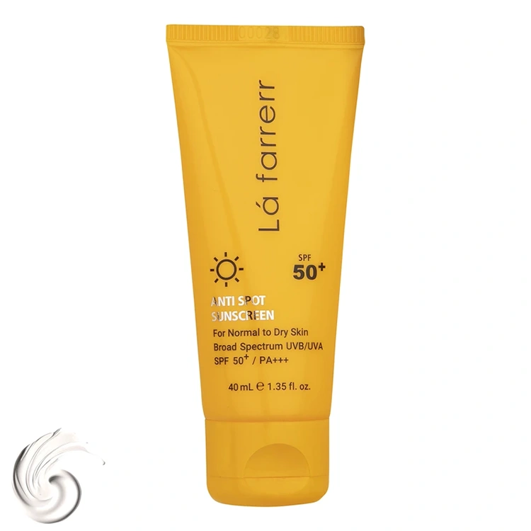 la-farrerr-anti-spot-spf-50-sunscreen-cream-for-normal-to-dry-skin کرم ضد آفتاب L'a farrerr مدل Anti Spot SPF 50 Normal To Dry حجم 40 میلی لیتر - Image 1