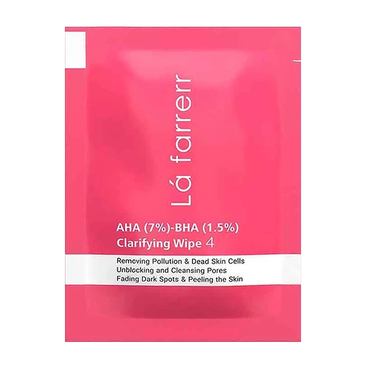 la-farrerr-clarifying-wipes-4-peeling-pad پد لایه بردار L'a farrerr مدل Clarifying Wipes 4 بسته 30 عددی - Image 1