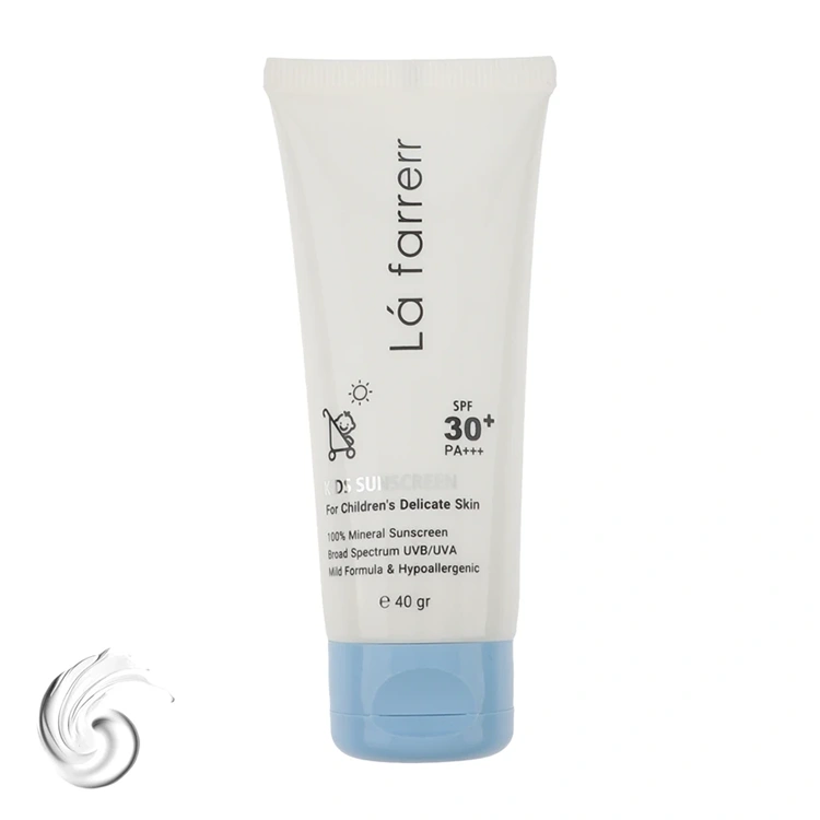 la-farrerr-kids-sunscreen-40ml کرم ضد آفتاب L'a farrerr مدل Kids حجم 40 میلی لیتر - Image 1