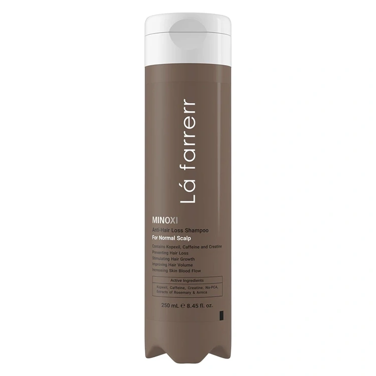 la-farrerr-Minoxi-anti-hair-loss-shampoo-for-normal-hair-250ml شامپو L'a farrerr مدل Minoxi Normal Scalp حجم 250 میلی لیتر - Image 1