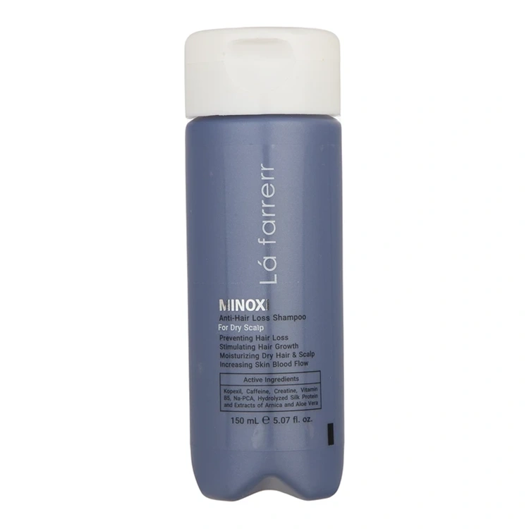 la-farrerr-Minoxi-anti-hair-loss-shampoo-for-dry-hair-150ml شامپو L'a farrerr مدل Minoxi Dry Scalp حجم 150 میلی لیتر - Image 1