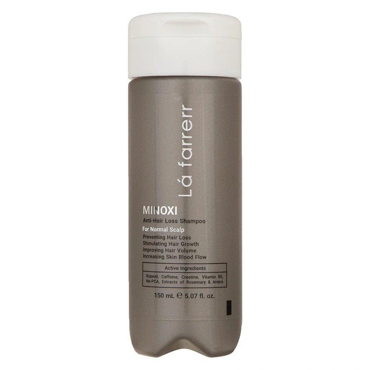 la-farrerr-Minoxi-anti-hair-loss-shampoo-for-normal-hair-150ml شامپو L'a farrerr مدل Minoxi Normal Scalp حجم 150 میلی لیتر - Image 1