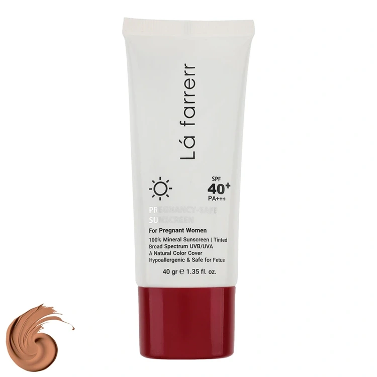 la-farrerr-pregnancy-safe-sunscreen-for-pregnant-women-40ml کرم ضد آفتاب L'a farrerr مدل Pregnancy Safe حجم 40 میلی لیتر - Image 1
