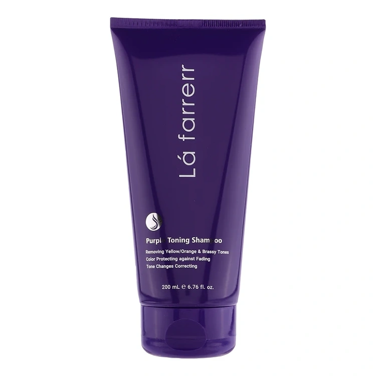 la-farrerr-purple-toning-shampoo-200ml شامپو L'a farrerr مدل Purple Toning حجم 200 میلی لیتر - Image 1