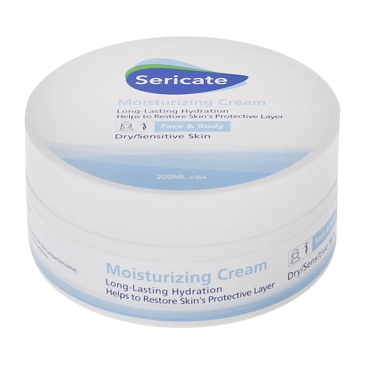 sericate-moisturizing-cream-200ml کرم مرطوب کننده Sericate مدل Moisturizing حجم 200 میلی لیتر - Image 1