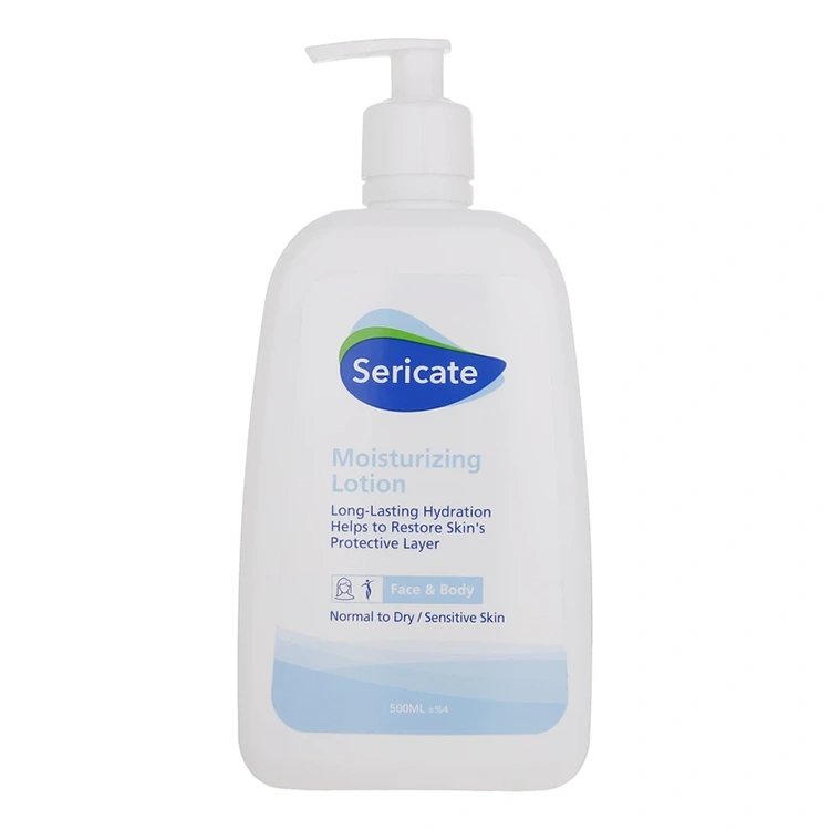 sericate-moisturizing-lotion-for-face-and-body-500ml لوسیون بدن Sericate مدل Moisturizing حجم 500 میلی لیتر - Image 1