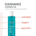 ژل شوینده صورت Avene مدل Cleanance حجم 400 میلی لیتر - Image 9