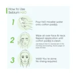 میسلار واتر Bioderma مدل Sebium H2O حجم 500 میلی لیتر - Image 3