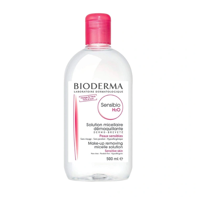 bioderma-sensibio-make-up-removing-micelle-solution-500ml آرایش پاک کن Bioderma مدل Sensibio حجم 500 میلی لیتر - Image 1