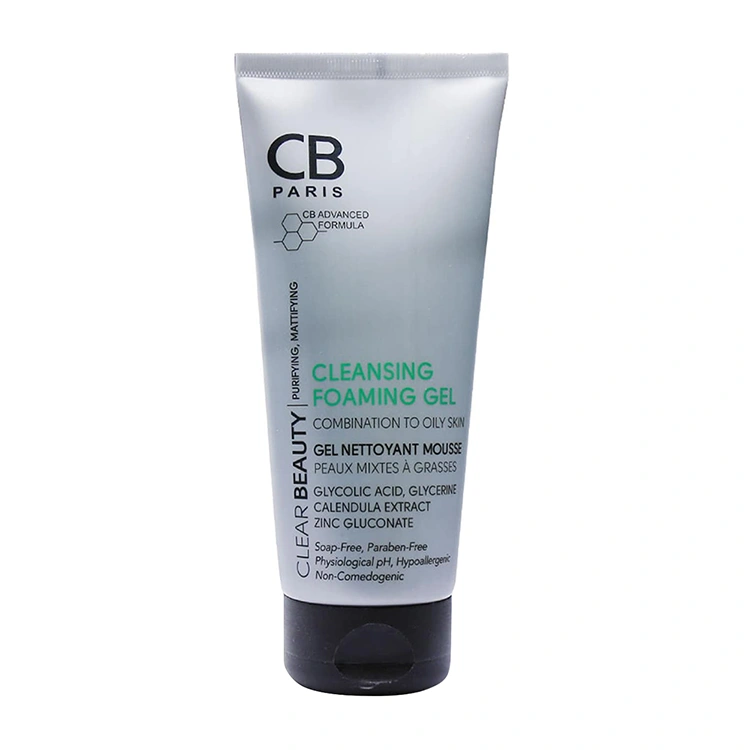 cb-paris-cleansing-foam-gel-200ml شوینده صورت CB Paris مدل Cleansing حجم 200 میلی لیتر - Image 1