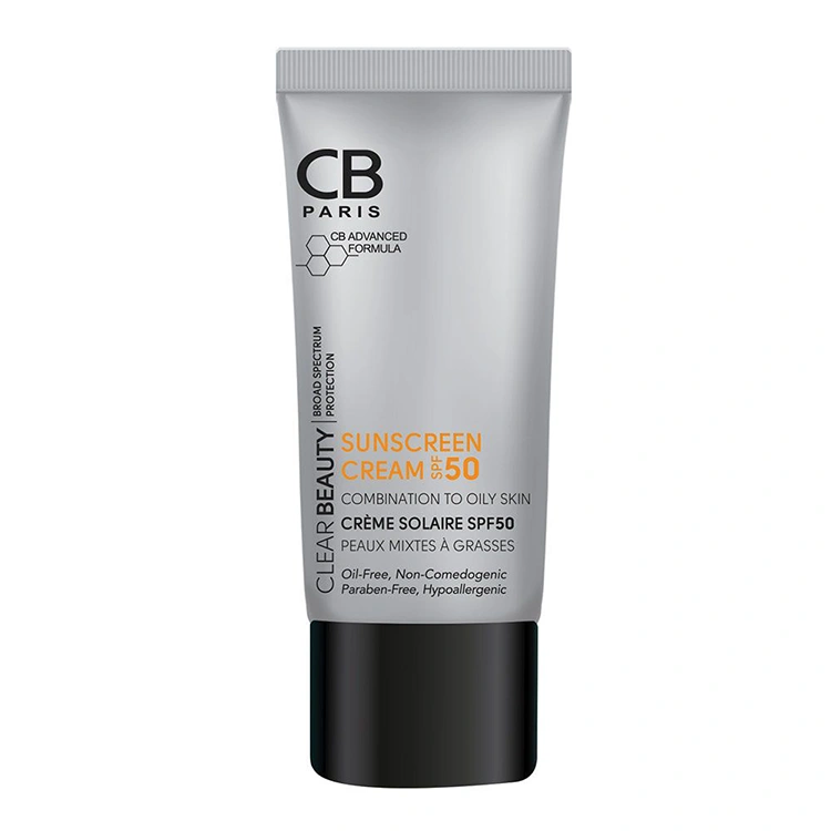 cb-paris-combination-to-oily-sunscreen-cream-40ml کرم ضد آفتاب CB Paris مدل Combination to Oily حجم 40 میلی لیتر - Image 1