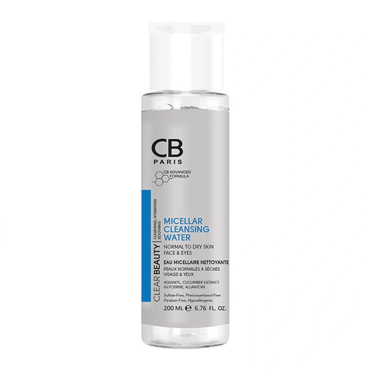 cb-paris-normal-to-dry-skin-micellar-cleansing-water میسلار واتر CB Paris مدل Normal to Dry حجم 200 میلی لیتر - Image 1