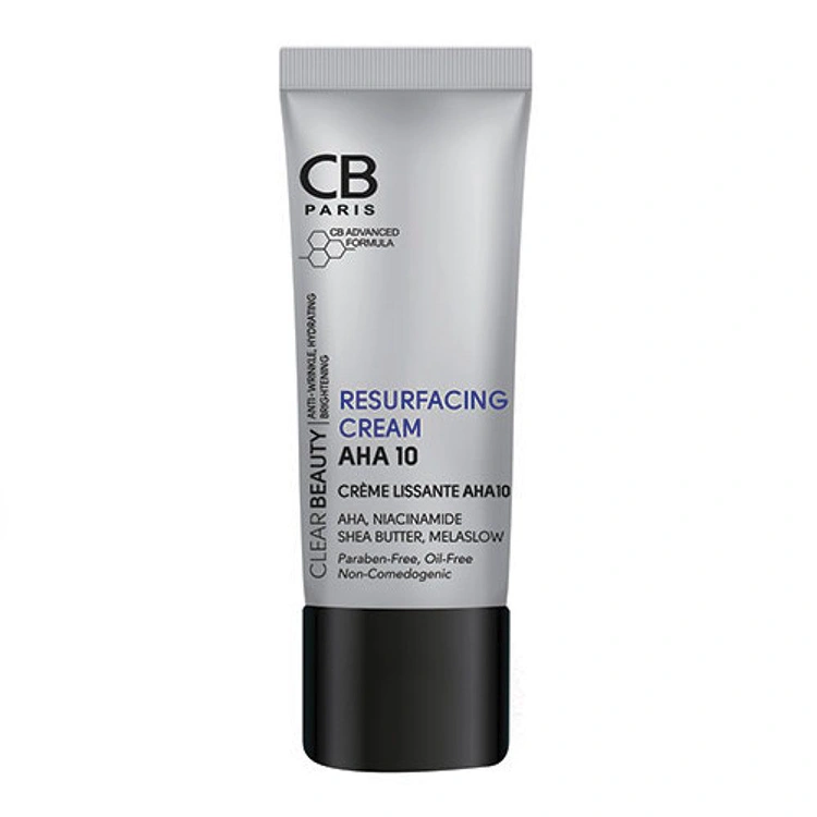 cb-paris-resurfacing-aha-10-cream-30ml کرم لایه بردار CB Paris مدل Resurfacing AHA 10 حجم 30 میلی لیتر - Image 1