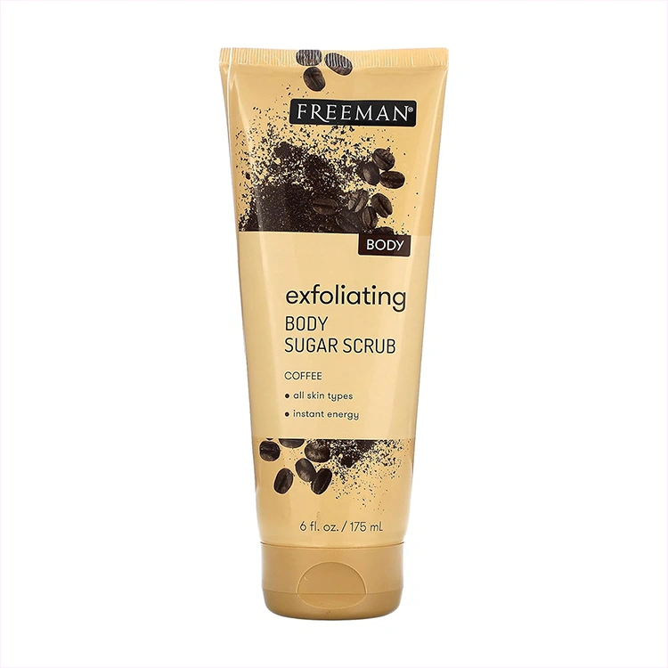 freeman-exfoliating-body-sugar-scrub-175ml اسکراب بدن Freeman مدل Exfoliating Body Sugar حجم 175 میلی لیتر - Image 1