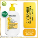 کرم شوینده صورت Garnier مدل Brightening Vitamin C حجم 250 میلی لیتر - Image 2