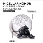 ژل شوینده صورت Garnier مدل Charcoal Perfect Micellar حجم 400 میلی لیتر - Image 3