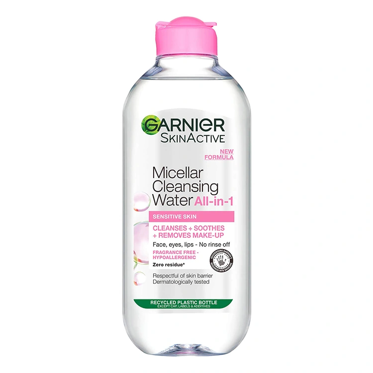 garnier-skin-active-all-in-1-micellar-cleansing-water میسلار واتر Garnier مدل All In 1 حجم 400 میلی لیتر - Image 1