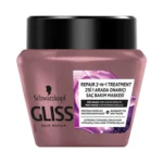 ماسک مو GLISS مدل Repair 2 in 1 حجم 300 میلی لیتر