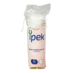 پد آرایش پاک کن Ipek مدل Cotton Pads بسته 70 عددی