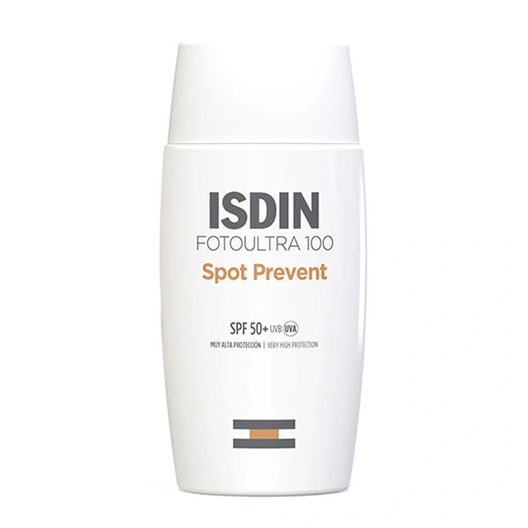isdin-fotoultra-spot-prevent-fluid-50ml کرم ضد آفتاب ISDIN مدل Fotoultra Spot Prevent Fluid حجم 50 میلی لیتر - Image 1