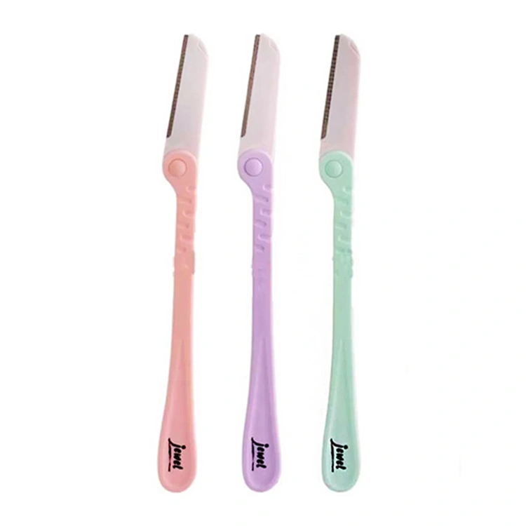 jewel-eyebrow-razor-3-pieces تیغ ابرو Jewel بسته 3 عددی - Image 1