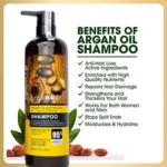 شامپو Lightness مدل Argan Oil حجم 900 میلی لیتر - Image 3