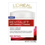 کرم شب Loreal مدل RevitaLift Anti Wrinkle and Firming وزن 48 گرم - Image 2
