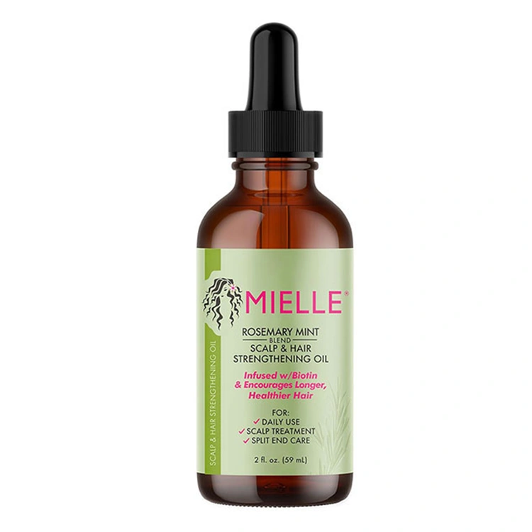 mielle-rosemary-mint-scalp-and-hair-strengthening-oil-59ml روغن مو Mielle مدل Rosemary Mint حجم 59 میلی لیتر - Image 1