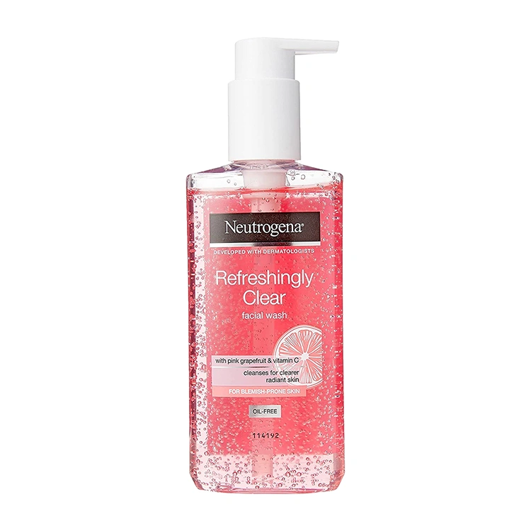 neutrogena-refreshingly-clear-facial-wash-200ml ژل شوینده صورت Neutrogena مدل Refreshingly Clear حجم 200 میلی لیتر - Image 1