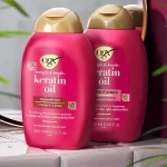 شامپو ogx مدل Anti Breakage Keratin Oil حجم 385 میلی لیتر - Image 5