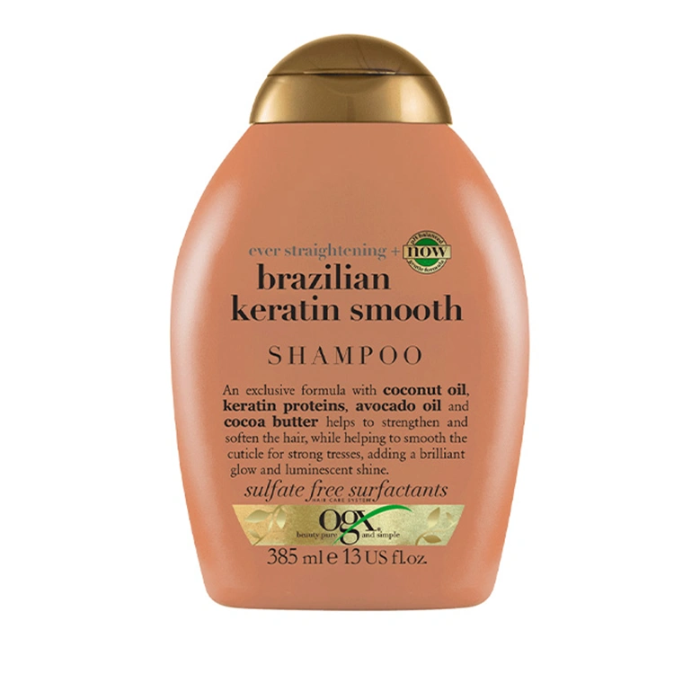 ogx-brazilian-keratin-therapy-shampoo-385ml شامپو ogx مدل Brazilian Keratin Therapy حجم 385 میلی لیتر - Image 1