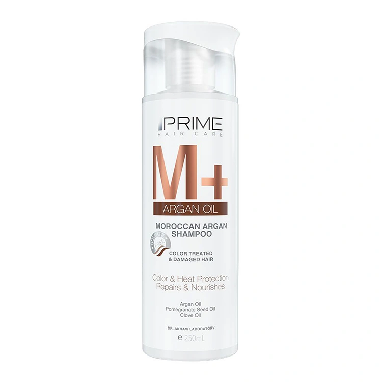 prime-argan-oil-moroccan-argan-shampoo-250ml شامپو PRIME مدل Argan Oil حجم 250 میلی لیتر - Image 1