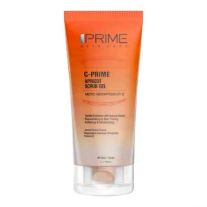 ژل اسکراب صورت PRIME مدل C Prime Apricot حجم 175 میلی لیتر