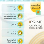 ژل ضد آفتاب PRIME مدل C Prime Invisible حجم 40 میلی لیتر - Image 9