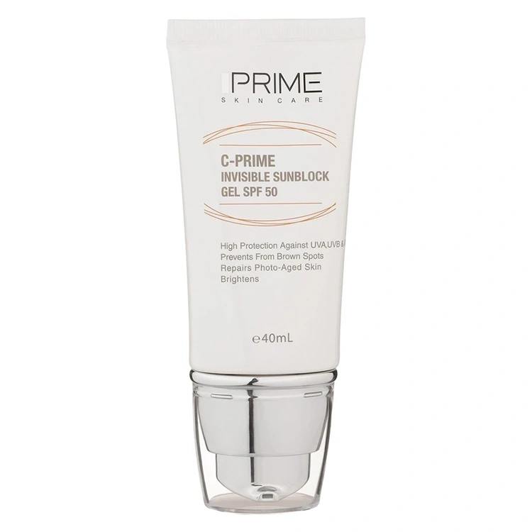 prime-c-prime-invisible-sunblock-gel-40ml ژل ضد آفتاب PRIME مدل C Prime Invisible حجم 40 میلی لیتر - Image 1