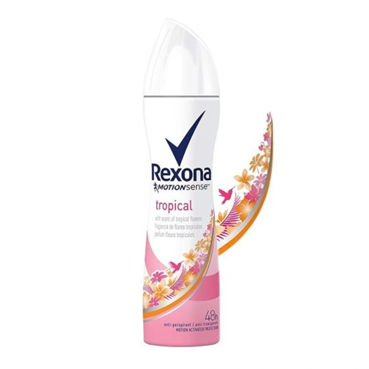 rexona-tropical-anti-perspirant-body-spray-200ml اسپری ضد تعریق Rexona مدل Tropical حجم 200 میلی لیتر - Image 1