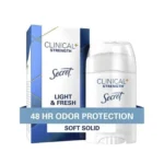 مام ضد تعریق Secret مدل Clinical Strength Light and Fresh - Image 2