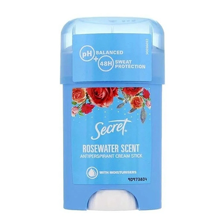 secret-rosewater-scent-anti-perspirant-cream-stick مام ضد تعریق Secret مدل Rosewater Scent - Image 1