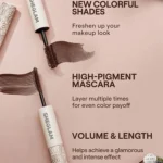ریمل چشم Sheglam مدل All In One Volume and Length Waterproof Macchiato - Image 2