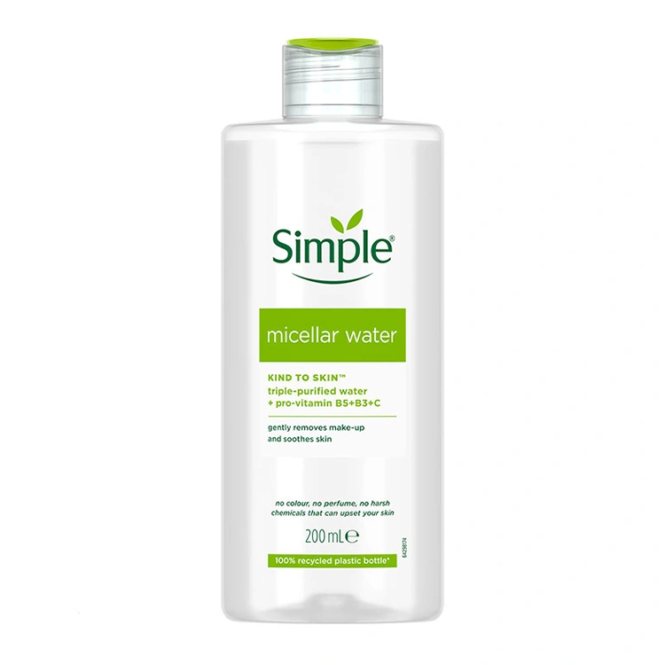 simple-gently-removes-micellar-water-200ml میسلار واتر Simple مدل Gently Removes حجم 200 میلی لیتر - Image 1